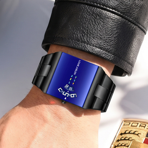<span class=keywords><strong>Montre</strong></span> de luxe pour homme, modèle Factory Fashion, 36 mm, en alliage, cadran carré, bracelet en acier inoxydable, mouvement à quartz, étanche 30 m - Product Image 4