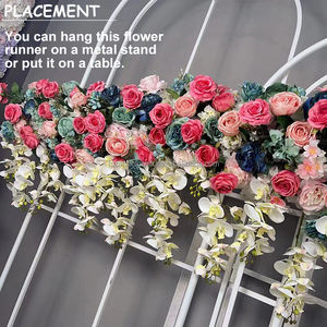 Décoration de mariage, centre de table, arrangement floral, guirlande de fleurs artificielles pour bébé - Product Image 5