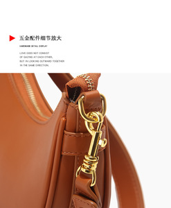 กระเป๋ากุ๊นผู้หญิงสีสันสดใสกระเป๋าสะพายไหล่หรูหราพร้อมสายรัดสองเส้นถอดออกได้จากกว่างโจว - Product Image 2