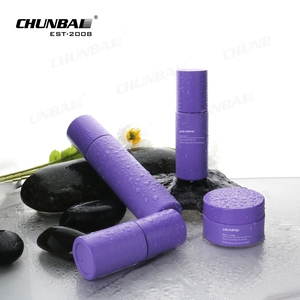 Pot en verre violet personnalisé avec logo, mignon, <span class=keywords><strong>pour</strong></span> crème visage et contour des yeux, sérum, flacons de luxe, ensemble d'emballage <span class=keywords><strong>pour</strong></span> <span class=keywords><strong>huiles</strong></span> cosmétiques 10-100ml, bouchon à vis - Product Image 5