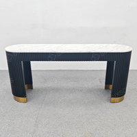 Table console de luxe meubles de salon tables console de chambre Table de bar en marbre