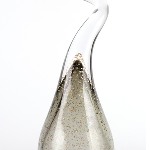 Moderna Scultura in Vetro a Goccia con Effetto Spirale per Decorazione Casa, Ufficio e Soggiorno - Product Image 4
