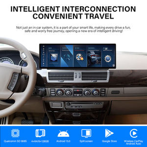 Écran de voiture <span class=keywords><strong>Android</strong></span> 14.9 pouces CCC 7 Series E66 Wireless CarPlay <span class=keywords><strong>AA</strong></span> Car DVD Player pour moniteur BMW 2004 - 2008 - Product Image 3