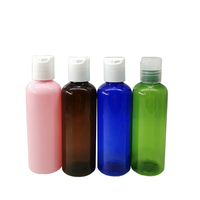 Flacon à presser pour lotion capillaire en plastique PET avec bouchon torsadé, encre de tatouage multicolore variée, 30/50/60/100/120/250/500ml