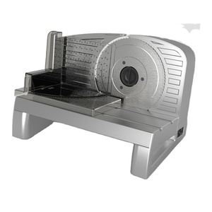 Trancheuse de <span class=keywords><strong>viande</strong></span> électrique commerciale <span class=keywords><strong>semi</strong></span>-automatique, grande puissance 150W, équipement de cuisine pour Restaurant hôtel - Product Image 1