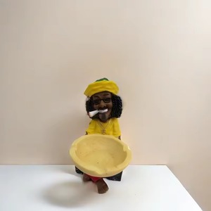ที่เขี่ยบุหรี่เรซิ่นทรงกลมแบบพกพาทันสมัย ขนาดกลาง คุณภาพสูง ขายดี ของตกแต่งสุดฮิต ลายเซ็นบ็อบ ของตกแต่งสำหรับสูบบุหรี่ - Product Image 4