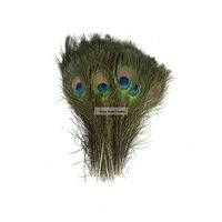 Plumes de paon à œil enfilé naturel à vendre fête carnaval maison mariage pièce maîtresse noël Vase vacances décor bricolage artisanat Floral