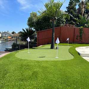 Gazon artificiel en gros pour <span class=keywords><strong>mini</strong></span>-golf, putting green, qualité commerciale, gazon souple en PP pour projets de parcs intérieurs et extérieurs - Product Image 6