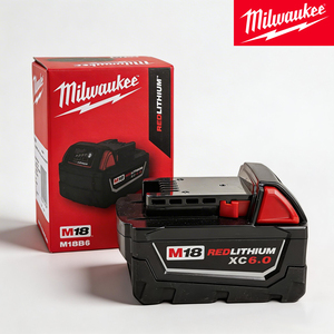 Paket Baterai Lithium-Ion Milwaukee M18 REDLITHIUM XC6.0 18V 6.0Ah untuk Semua Perkakas Listrik M18 - Product Image 4