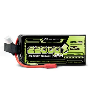 22000 мАч 12S 44,4 v rc батарея для сельского хозяйства Дрон lipo батарея для защиты растений FPV батарея