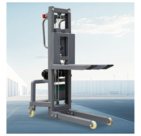 Chariot élévateur monté sur camion, petit éclairage électrique portable, conception de scène, machine de chargement et de déchargement
