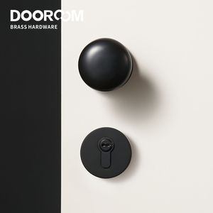 מנעול דלת פליז דלת להגדיר חדר שינה מודרני חדר אמבטיה חדר אמבטיה זוגי דלת עץ דלת עץ דלת להגדיר דלת פרטיות - Product Image 3