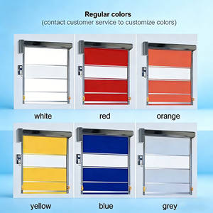 <span class=keywords><strong>Puerta</strong></span> Enrollable Rápida Automática de PVC a <span class=keywords><strong>Precio</strong></span> de Fábrica, Impermeable, para Uso en Villas y Almacenes, con Tamaño Personalizable - Product Image 5