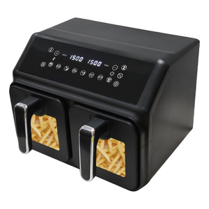 Friteuse à air numérique double cuve 8L 2200W avec Wi-Fi, appareil électroménager intelligent, 8 programmes pour la préparation de poulet et autres aliments domestiques - Product Image 3