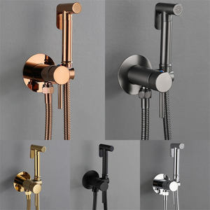 Настенный Золотой распылитель для биде - Product Image 4