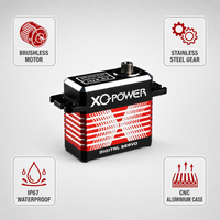 Moteur sans balais XQ POWER 75KG 8.4V HV, servomoteur RC, modèle RC, voitures RC, avion RC, aéronef RC, servomoteur numérique