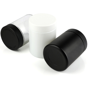 <span class=keywords><strong>Pot</strong></span> en verre rond de qualité alimentaire avec couvercle en plastique à l'épreuve des enfants pour le stockage de <span class=keywords><strong>vinaigrette</strong></span> et de marinade - Product Image 3