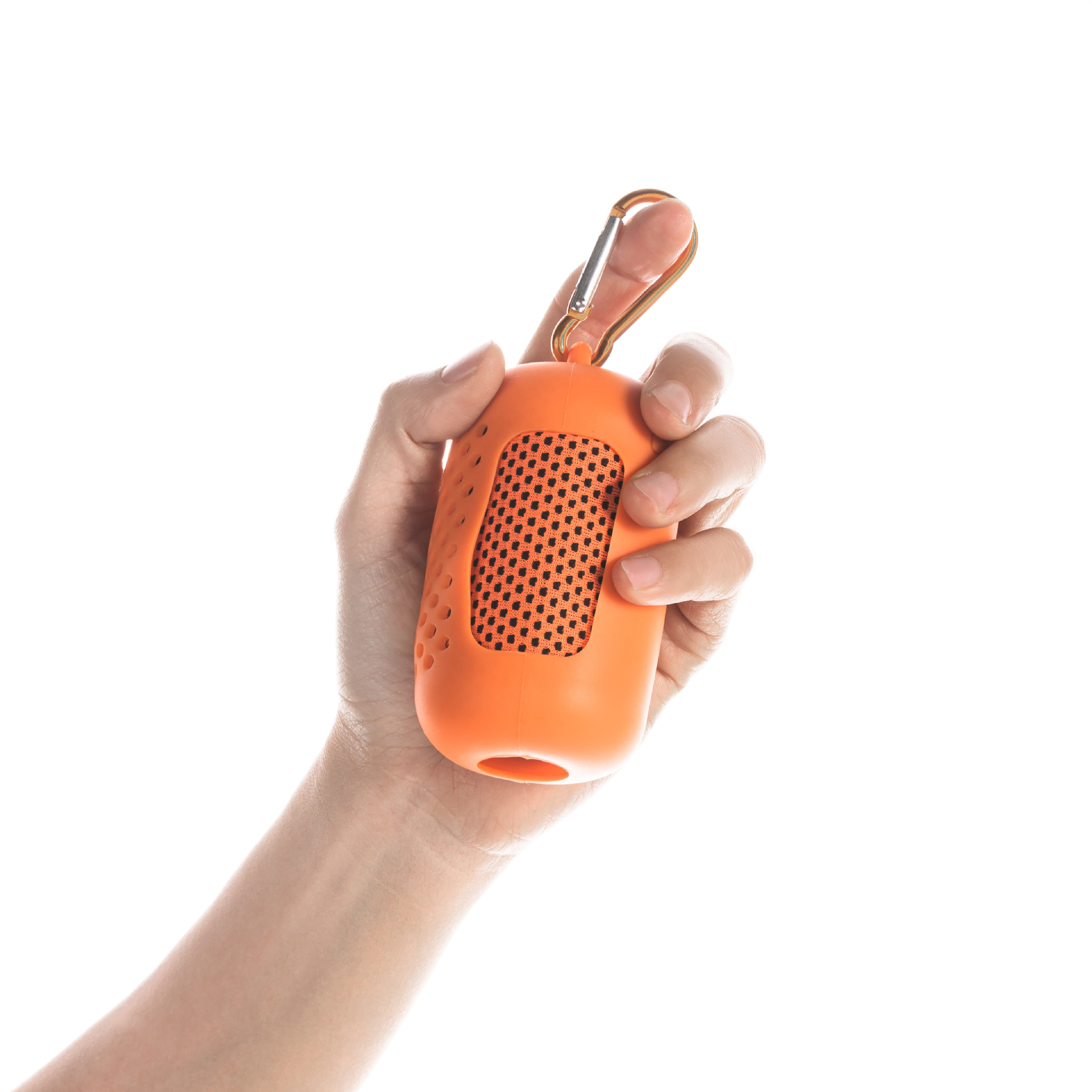 Silicone rond - Orange vif