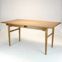 Meubles de restaurant au design moderne Table à manger rectangulaire en bois