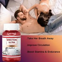 Booster masculin Erection Ultra, complément 30 jours pour l'endurance, la vitalité et la santé masculine