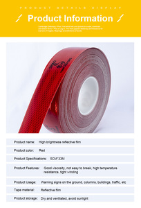 Phim vinyl phản quang 3m dán kẹp phanh xe, phát sáng trong bóng tối, chất liệu vải <span class=keywords><strong>Avery</strong></span> Dennison, băng phản quang xe hơi, phản quang xe hơi - Product Image 3