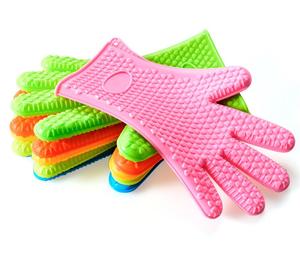 Gants de four en silicone épaissi Yulan CR301, isolants thermiques, résistants aux micro-ondes, aux hautes températures et au lave-vaisselle, imprimés - Product Image 3