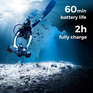 Scooter Subacuático Sublue Navbow Plus con Motores Dobles, Soporte para Cámara, 3 Velocidades, 4.47 mph, 60 Minutos, 130 Pies de Profundidad, Buceo, Snorkel, Adultos, 137N de Empuje - Product Image 5