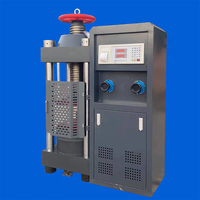 Máquina de Prueba de Compresión de Concreto Digital Hidráulica de 2000 kN, BXT S2000, Probador de Resistencia a la Compresión de Cubos de Concreto para Laboratorio