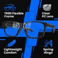 Montures de lunettes optiques de sport en gros, unisexe, rectangulaires, légères, anti-lumière bleue, pour lecture et verres correcteurs, OEM
