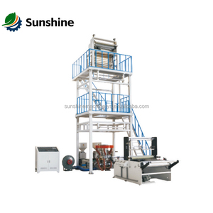 Ligne de production de film soufflé haute vitesse, machine à souffler des films agricoles LDPE HDPE, machine à souffler des films plastiques - Product Image 3