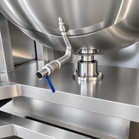 Machine industrielle de battement de surimi pour la production de boulettes et de galettes de poisson