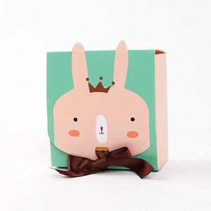 Animal <b>Party</b> Favor <b>Boxes</b> with Ribbon Cute Cartoon Candy Gift <b>Boxes</b> for Kids Birthday - Product Image 1