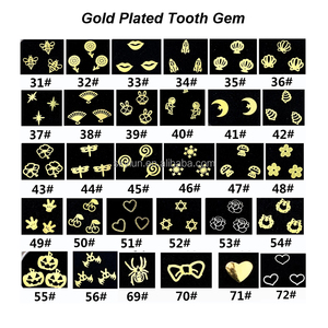 <span class=keywords><strong>Mejor</strong></span> Precio 18K Gold Tooth Gem Swarovski Jewelry Tooth Gem Set Fabricantes Gold Plated Tooth Gem Adhesive Kit - Product Image 5