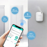 Diffuseur d'arômes intelligent pour grandes surfaces, électrique, sans eau, contrôlé par application, en plastique, avec une capacité supérieure à 200 ml