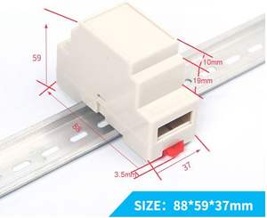 Изолированный <span class=keywords><strong>2</strong></span>-канальный преобразователь 10К/100К NTC 0-10В B3435/B4950, передатчик напряжения 0-100В, на DIN-рейку, питание 12-24В, OEM, IP65 - Product Image 6