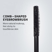 Gel Cire Teinté Sourcils Transparent et Fort, Tube Personnalisable pour Marque Privée, avec Brosse, Imperméable et Longue Tenue