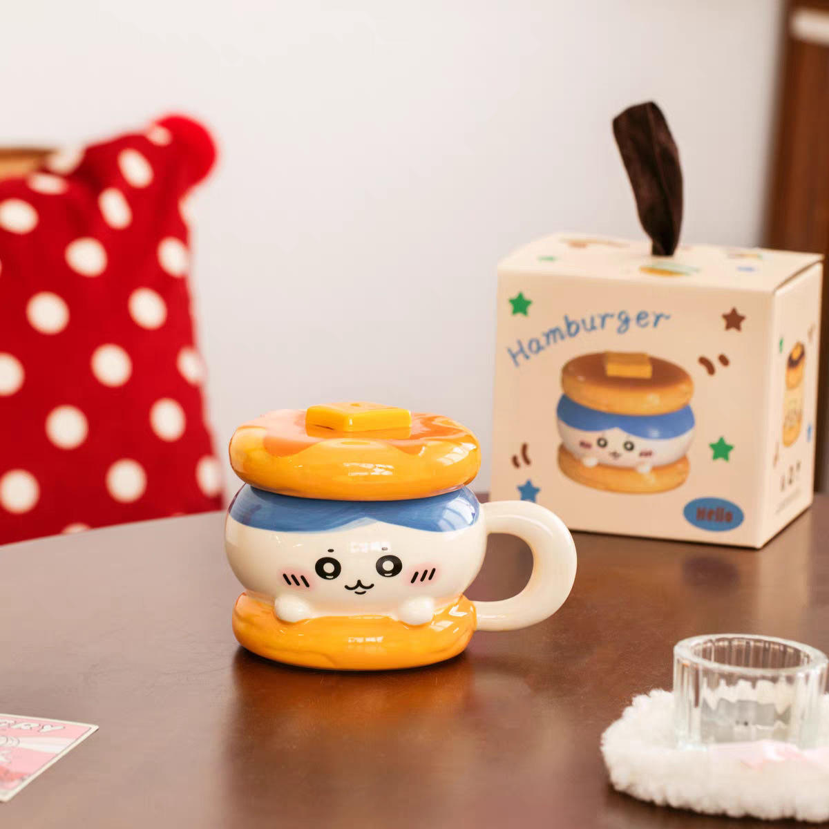 [Hand-carry colorful box] Hamburger Cup - Hatch