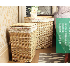 Cestas de Almacenamiento en Línea Más Vendidas, Cesto de Ropa de Mimbre para Ropa, Productos Nuevos - Product Image 6
