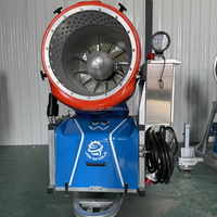 Máquina de Nieve de Alto Rendimiento para Estaciones de Esquí, Bajo Consumo de Energía, Pistola de Nieve Comercial, Máquina Inteligente para Hacer Nieve, Cañón de Nieve Grande