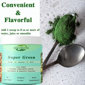 Vente chaude OEM - Personnalisable - Poudre de super-aliments Super Greens + Électrolytes et herbes toniques - Product Image 4