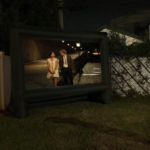 Inflatable Outdoor Projector Screen Large Format Display <b>Frame</b> Portable Movie Viewing Panel Garden Camping - Product Image 4