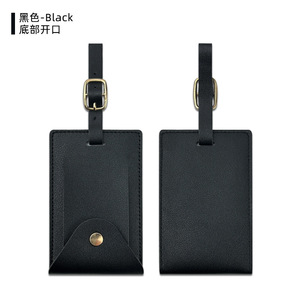 Etiquetas de Equipaje de Cuero Sintético con Nombre Personalizado al por Mayor, Logotipo Personalizado en Relieve, Estampado Dorado y Plateado - Product Image 6