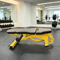 Banc de musculation super réglable avec rouleau pour les jambes, prix bas, directement de l'usine, pour la maison et les studios de fitness
