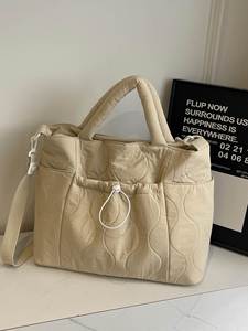 Nuevo Diseño, Gran Capacidad, Bolso de Hombro Acolchado Simple y Moderno Personalizado, Bolso Bandolera, Bolso de Viaje para Mujer - Product Image 6