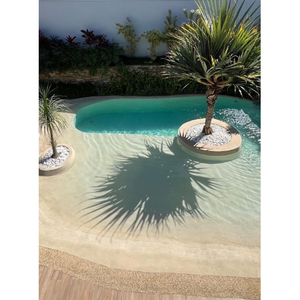 Revestimiento Arquitectónico Decorativo de Yeso Chukum Natural Premium para Piscinas con Espejo de Agua en Patios Interiores, para un Acabado Moderno - Product Image 2