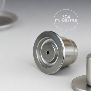 Compatibile con macchine da caffè <span class=keywords><strong>Nespresso</strong></span>, capsule riutilizzabili in acciaio inox per filtro caffè - Product Image 4