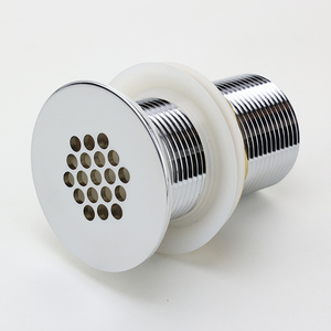 Bathroom Chrome Finish Brass Lavatory <strong>Sink</strong> Waste <strong>Drain</strong> Without <strong>Overflow</strong> - Product Image 3