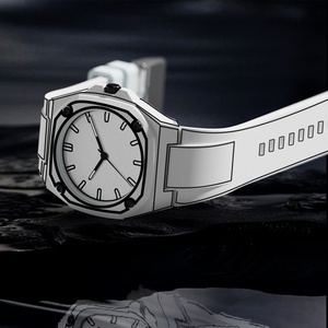 Montre Homme Ovale en Plastique Grand Cadran Personnalisée Tendance 2025 Nouvelle Collection TikTok Transfrontalière Couleurs Bonbon Luxe Léger Niche - Product Image 4