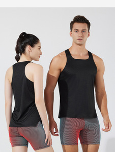 Logo personalizzato all'ingrosso estivo Casual da donna gilet sportivo da donna allenamento canotta <span class=keywords><strong>nera</strong></span> da donna - Product Image 6