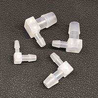 Conector divisor bidireccional tipo L, accesorio de tubería de agua de plástico de conexión rápida PP